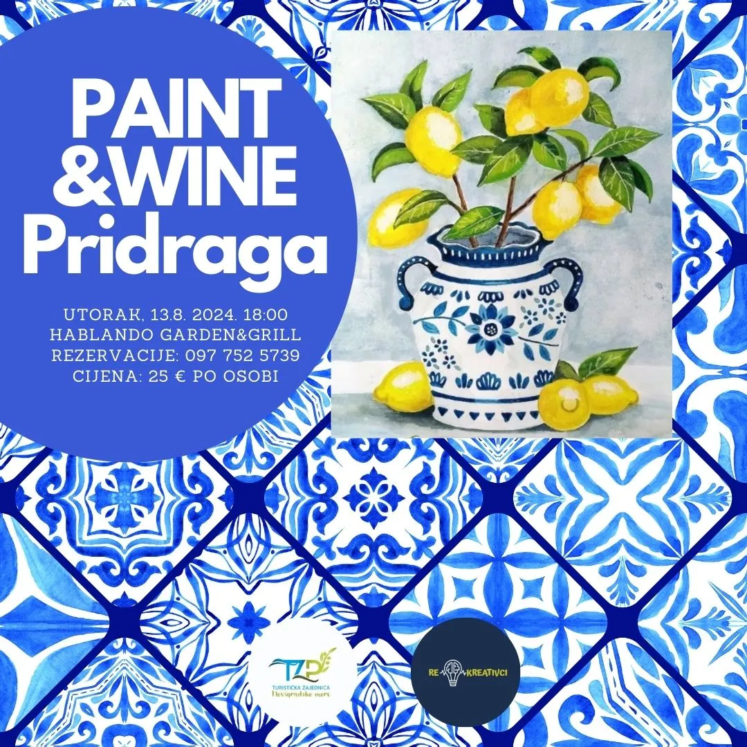 Paint & Wine PRIDRAGA