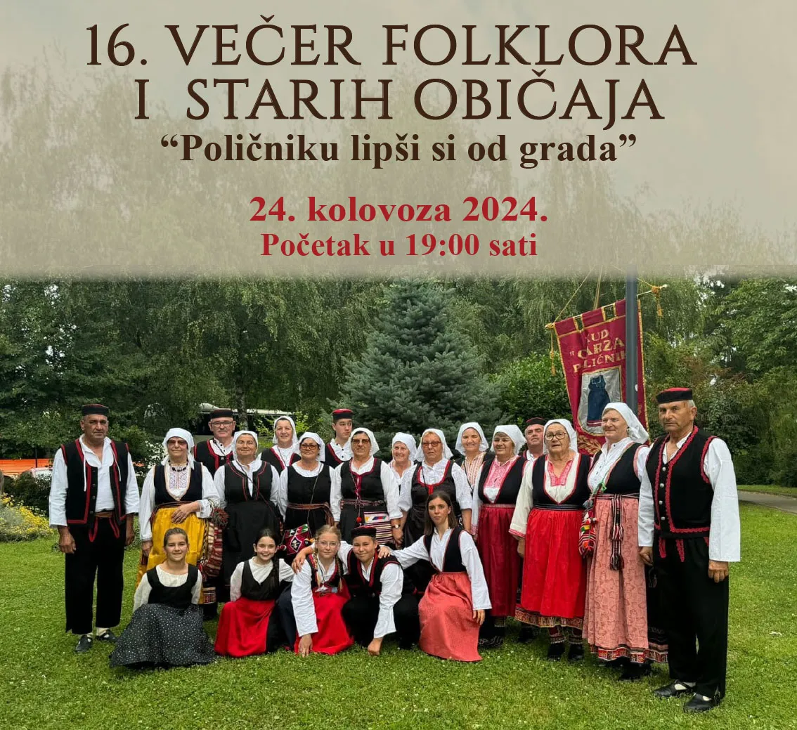 16. večer folklora i starih običaja